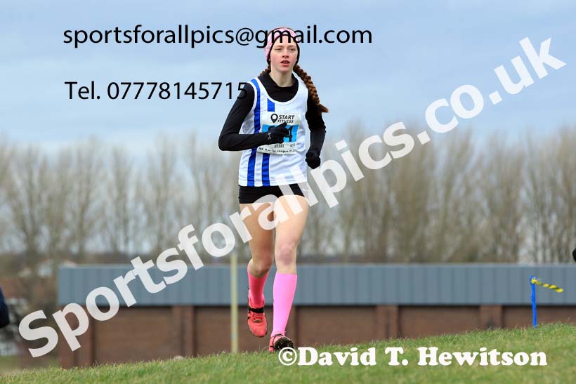 Girls under-13s 2022 NEHL Sherman Cup/Davison Shield, Temple Oark, South Shields. Photo: David T. Hewitson/Sports for All Pics